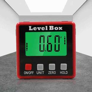 Precision Digital Inclinometer Electron Goniometers 4x90 Degree Magnetic Base Digital Protractor Angle Finder Bevel Box(Inclinationery)