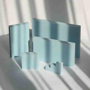 Geometry Photo Props Shooting Photography Decoration Square 5 in 1 Set (Fog Blue)