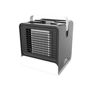 Mini Negative Ion Air Conditioning Fan Office Desktop Air Cooler(Black)