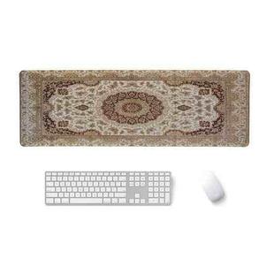 2 PCS Personality Retro Pattern Mouse Pad Office Game Keyboard Anti-Skid Pad, Dimensions: Not Overlocked 300 x 700mm(Pattern 2)