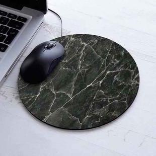 3 PCS Marbled Round Mouse Pad Rubber Non-Slip Mouse Pad, Size: 20 x 20cm Not Overlocked(Marble No. 7)
