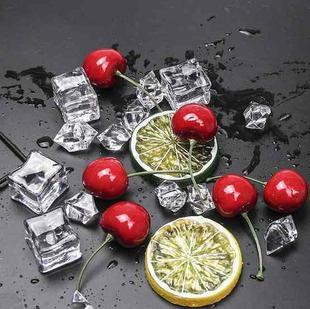 Fruit Package E Fake Ice Cube Photo Props Gourmet Photography Decoration Model