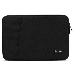 Baona Laptop Liner Bag Protective Cover, Size: 12 inch(Black)