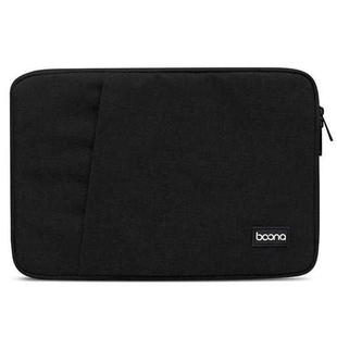 Baona Laptop Liner Bag Protective Cover, Size: 14 inch(Black)