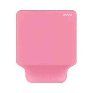 Baona Wrist Mouse Pad Memory Cotton Mouse Pad(Pink)