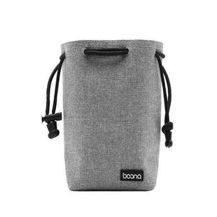 Benna Waterproof SLR Camera Lens Bag  Lens Protective Cover Pouch Bag, Color: Square Large(Gray)