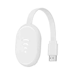 E38 White Wireless WiFi Display Dongle Receiver Airplay Miracast DLNA TV Stick for iPhone, Samsung, and other Smartphones