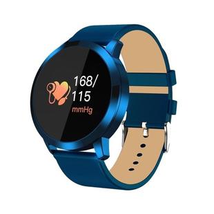 Q8 OLED Color Screen Fashion Smart Watch  IP67 Waterproof, Support Heart Rate Monitor / Blood Pressure Oxygen / Fitness Tracker(Blue)