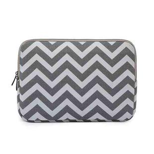 LiSEN LS-525 Wavy Pattern Notebook Liner Bag, Size: 14 inches(Gray)