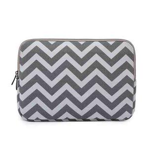 LiSEN LS-525 Wavy Pattern Notebook Liner Bag, Size: 15 inches(Gray)