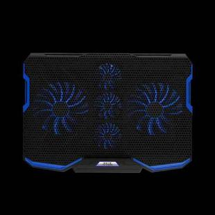 ICE COOREL A2 USB 5V Notebook Radiator(Standard Edition Black Blue)