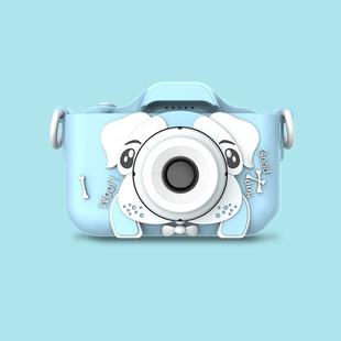 Q9 Children Digital Camera Mini Cartoon Toy Camera, Style:Front and Rear Dual Cameras(Blue)