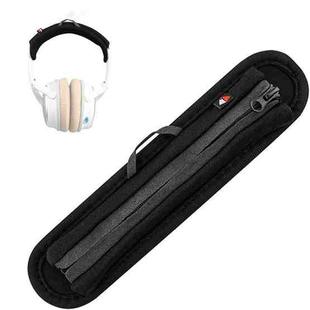 10 PCS G12S Headset Earphone Protection Cover Neoprene Head Beam Protection Pad(Large-Black)