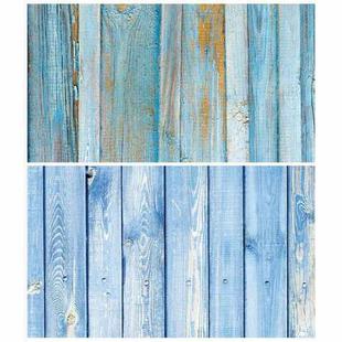 57 x 87cm Double-sided Photography Background Paper Shooting Props(23 Light Blue/Dark Blue)
