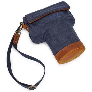 K-809 Shock-Absorbing And Drop-Proof Camera Shoulder Bag SLR Liner Protection Bag(Blue)