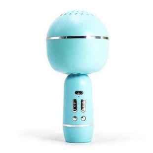 K8 Home Karaoke Microphone Bluetooth Wireless Handheld Microphone Speaker(Blue)