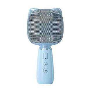 KG003 Children Microphone Wireless Bluetooth Singing Microphone Audio Family K Song Toy(Blue)