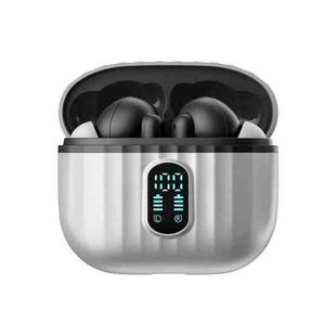 T2 Bluetooth 5.2 ENC Smart Noise Cancelling Large Battery In-Ear Sports Wireless Earphone(White)