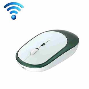 M030 4 Keys 1600DPI Laptop Office Mute Mouse, Style: Wireless (Ink Green)