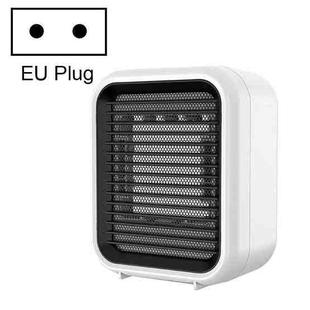 XH-A8 Mini Heater Desktop Portable Household Heating Heater,, Product specifications: EU Plug(White)