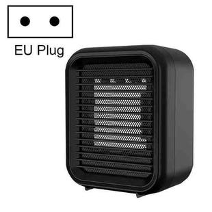 XH-A8 Mini Heater Desktop Portable Household Heating Heater,, Product specifications: EU Plug(Black)