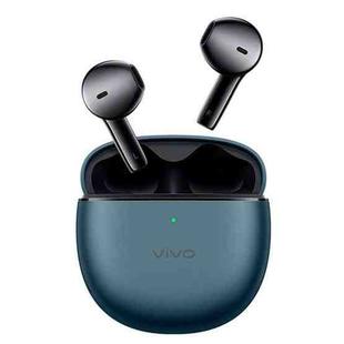vivo TWS Air Half In-Ear Wireless Dual Microphone AI Call Noise Reduction Bluetooth Earphones(Blue)