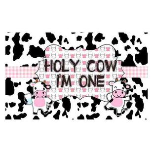 180x110cm Cartoon Cow Theme Birthday Party Decoration Background Cloth Photography Banner(2023SRB133)