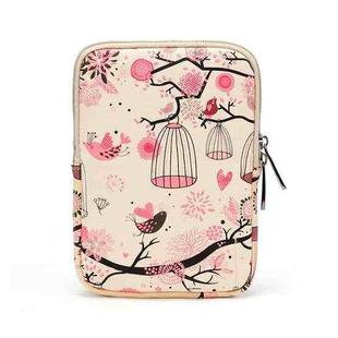 For Amazon Kindle 6 inch Vertical Cartoon Universal Business Tablet Sleeve Bag(Pink)