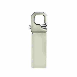 ZHP250 USB 2.0 Keychain Waterproof USB Flash Drive, Capacity:4GB(Silver)
