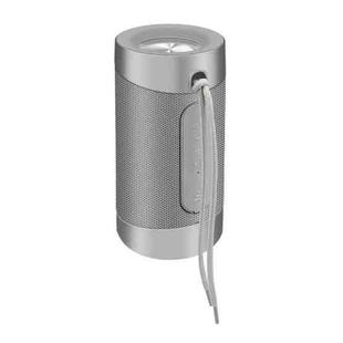 Mini Wireless Bluetooth Speaker Outdoor Subwoofer Portable Card Desktop Audio, Colour: Normal Silver Gray