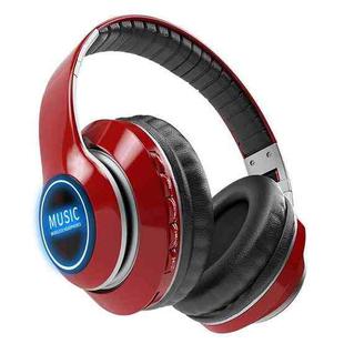 Bluetooth 5.1 HiFi Subwoofer Sports Wireless Headset(Red)