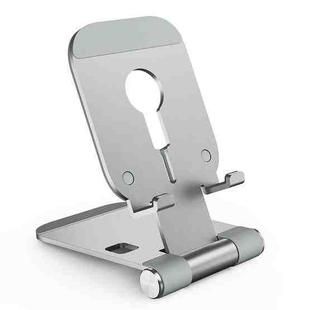 Magsafe Wireless Charging Stand Aluminum Alloy Folding Desktop Live Bracket(Silver)