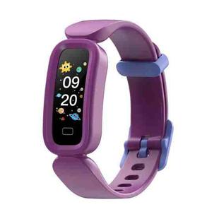 S90 Sleep Monitoring Bluetooth Sports Pedometer Smart Bracelet(Purple)