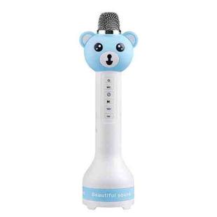 V10 Wireless Bluetooth Mobile Phone K Song Children Microphone(Blue)