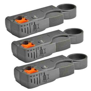 3 PCS Coaxial Cable Stripper Stripping Pliers Cable Stripping Tool(1024)