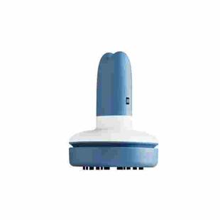 C504 Desktop Mini Vacuum Cleaner Rubber Dust Vacuum Cleaner(Blue)