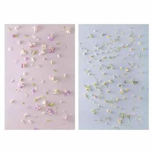 3D Stereo Double-Sided Photography Background Paper(Flower Charm 3)