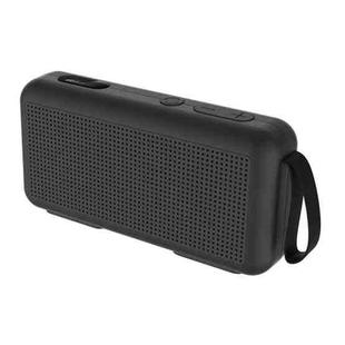 DoRealMe F0 TWS Mini Graffiti Bluetooth Speaker Support FM / TF Card(Black)