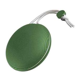 F5 TWS Outdoor Waterproof Mini Bluetooth Speaker with Lanyard Support Hands-free(Green)