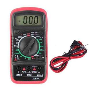 ANENG XL830L Multi-Function Digital Display High-Precision Digital Multimeter, Specification: Bubble Bag Packing(Red)