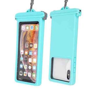 Multifunctional Plastic Anti-Drop Mobile Phone Waterproof Bag(Blue)