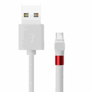 Desktop Lazy Mobile Phone Holder Fast Charging Data Cable, Model: USB to Type-C(White)
