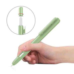 Double-Click Automatic Retractable Stylus Pen Case For Apple Pencil 2(Grass Green)