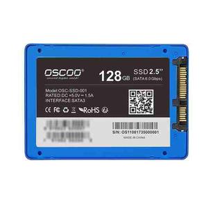 OSCOO SSD-001BLUE 2.5 inch SATA High Speed SSD Solid State Drive, Capacity: 128GB