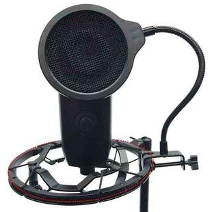 TEYUN PS-3 Microphone Live Recording Noise Reduction Blowout Cover(Black)