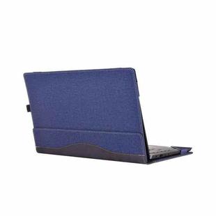 PU Leather Laptop Protection Sleeve For HP Spectre X360 15-EB(Blue)
