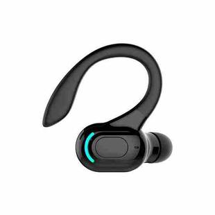 F8 Bluetooth 5.1 Ear-Mounted Stereo Wireless Sports Earphone(Black)