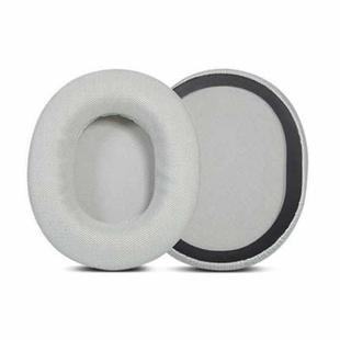 2pcs Sponge Headset Pad for Steelseries Arctis Pro / Arctis 3 / 5 / 7(Grey Leather)