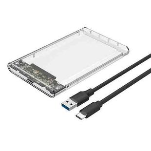 TU31 2.5 Inch USB3.1 TYPE-C Interface Hard Disk Transparent Protective Shell