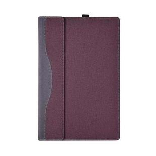 PU Leather Laptop Case For HP Spectre X360 13-AW 13.3(Wine Red)